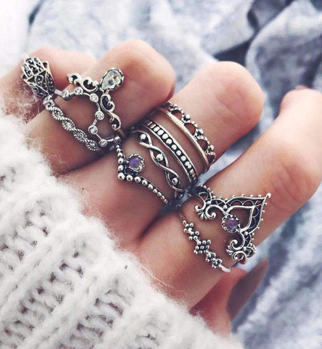 Vintage Stackable Ring Set